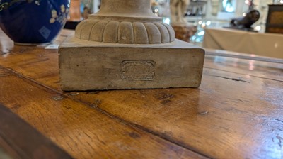 Lot 39 - A neoclassical terracotta urn by Jean Garouste