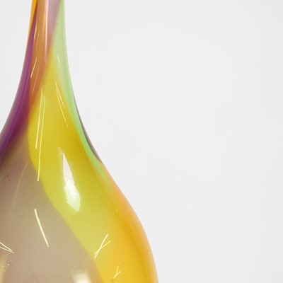 Lot 348 - Three 'Fidji' bottle vases by Kosta Boda