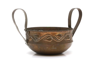 Lot 390 - A Keswick School of Industrial Arts copper bowl