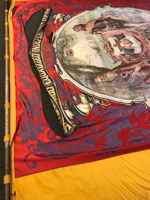Lot 238 - A 'Sheffield Equalized Independent Druids' marching banner