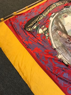 Lot 238 - A 'Sheffield Equalized Independent Druids' marching banner