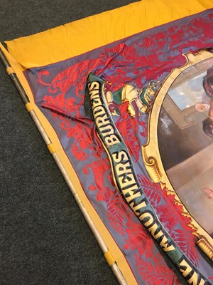 Lot 238 - A 'Sheffield Equalized Independent Druids' marching banner