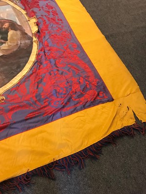 Lot 238 - A 'Sheffield Equalized Independent Druids' marching banner