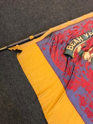 Lot 238 - A 'Sheffield Equalized Independent Druids' marching banner