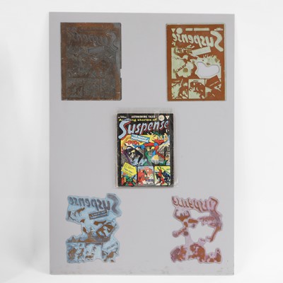 Lot 107 - A group of 'Alan Class Comics' printing plates