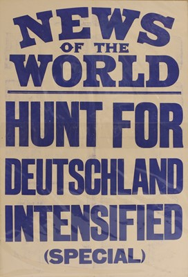 Lot 225 - Second World War newspaper advertising posters