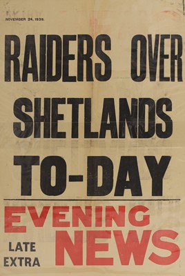 Lot 225 - Second World War newspaper advertising posters