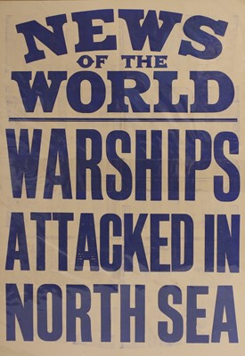 Lot 225 - Second World War newspaper advertising posters