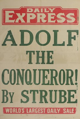 Lot 225 - Second World War newspaper advertising posters