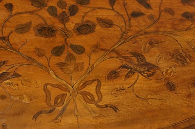 Lot 433 - A George III satinwood, rosewood and marquetry side cabinet