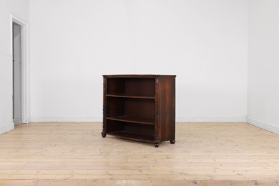 Lot 417 - A George IV rosewood open bookcase