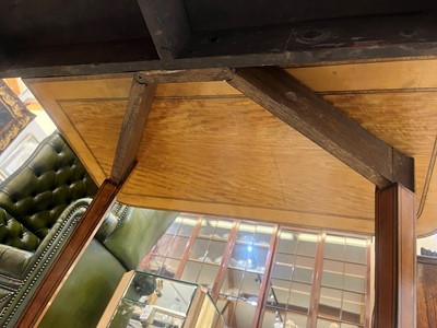 Lot 401 - A George III satinwood card table