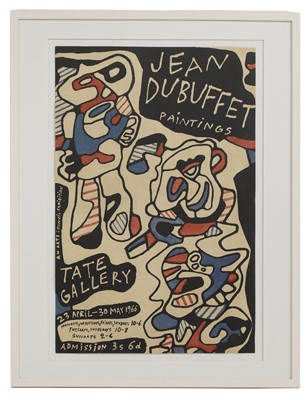 Lot 94 - A Jean Dubuffet exhibition poster