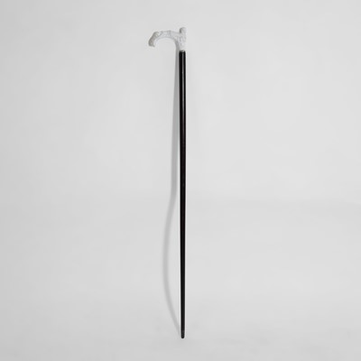Lot 481 - An ebonised walking cane