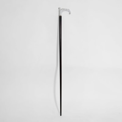 Lot 481 - An ebonised walking cane