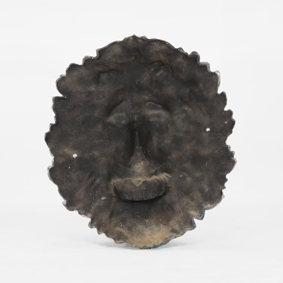 Lot 352 - A large lion mask wall mount