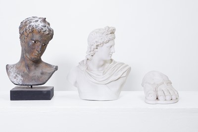 Lot 25 - A group of classical-style sculptures