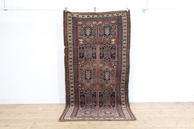 Lot 434 - A hand knotted runner