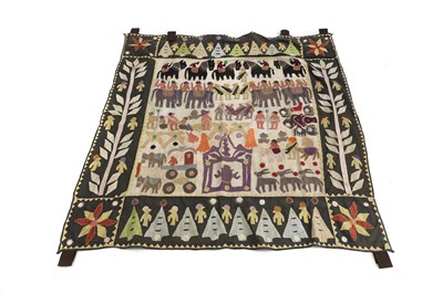 Lot 241 - A kanduri shrine cloth