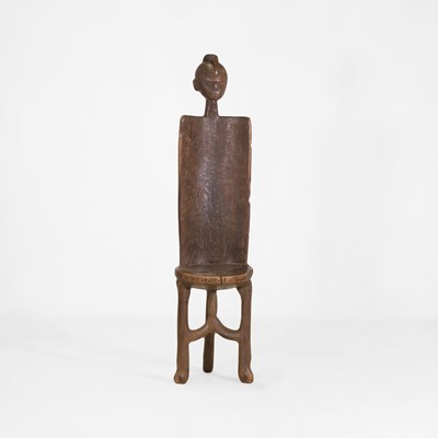 Lot 486 - A hardwood chair