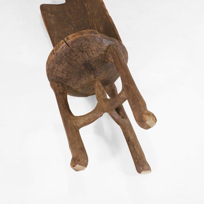 Lot 486 - A hardwood chair