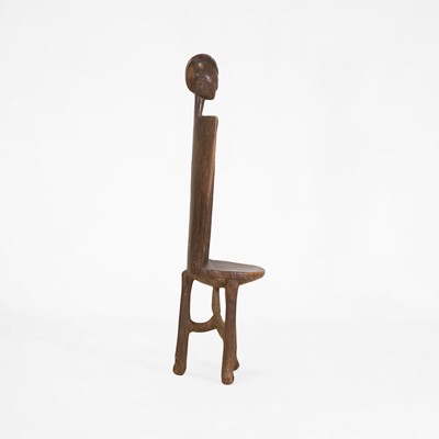 Lot 486 - A hardwood chair