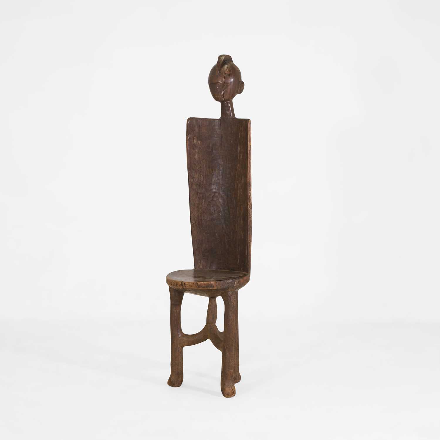 Lot 486 - A hardwood chair