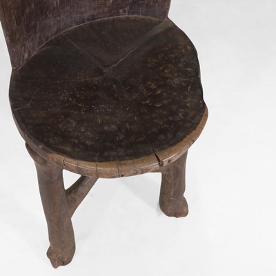 Lot 486 - A hardwood chair