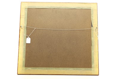 Lot 163 - A framed silk handkerchief