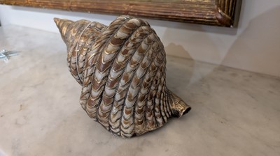 Lot 109 - A silver-gilt-mounted triton (Charonia tritonis) shell