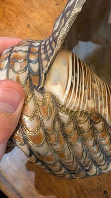 Lot 109 - A silver-gilt-mounted triton (Charonia tritonis) shell