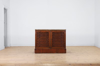 Lot 496 - A Regency rosewood specimen cabinet