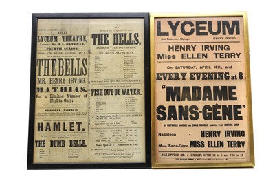 Lot 167 - A collection of theatrical playbills