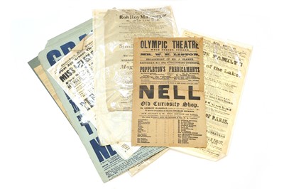 Lot 176 - A collection of loose theatrical playbills