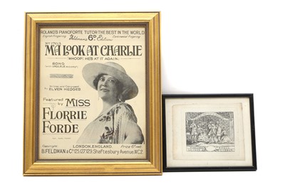 Lot 181 - A large collection of theatrical prints