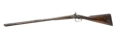 Lot 361 - A double percussion rifle