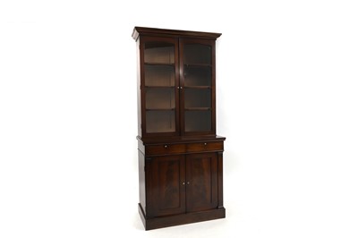 Lot 371 - William IV mahogany bookcase