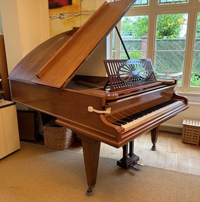 Lot 514 - A Bechstein mahogany baby grand piano