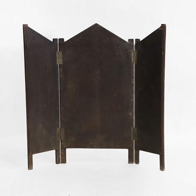 Lot 277 - A folk art fire screen
