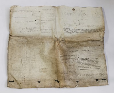 Lot 232 - A marriage settlement indenture