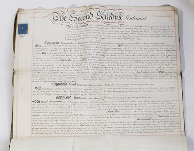 Lot 232 - A marriage settlement indenture