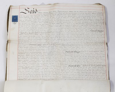 Lot 232 - A marriage settlement indenture