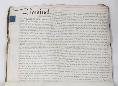 Lot 232 - A marriage settlement indenture