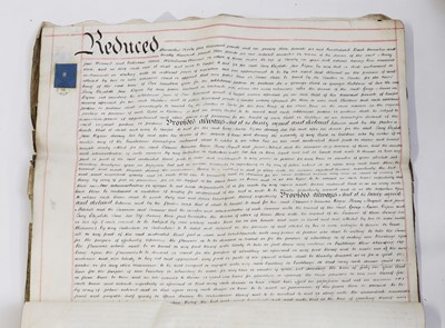 Lot 232 - A marriage settlement indenture