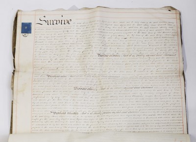 Lot 232 - A marriage settlement indenture