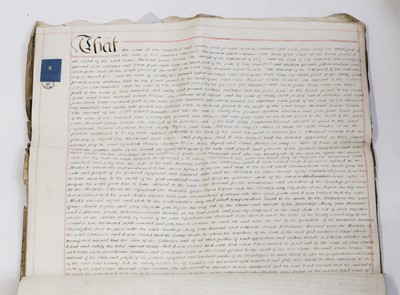 Lot 232 - A marriage settlement indenture