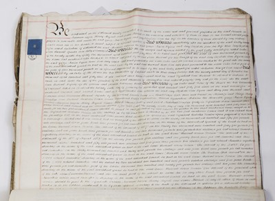 Lot 232 - A marriage settlement indenture