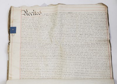 Lot 232 - A marriage settlement indenture