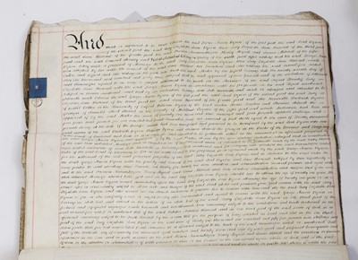 Lot 232 - A marriage settlement indenture