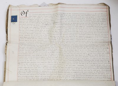 Lot 232 - A marriage settlement indenture